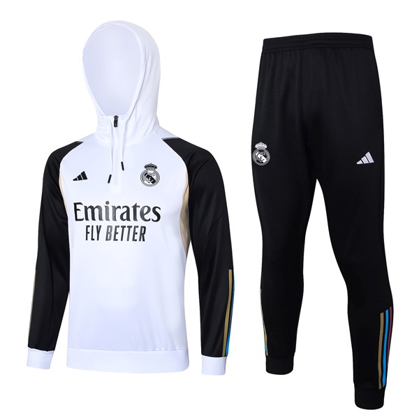 Sudadera Con Capucha Real Madrid 2024 Blanco